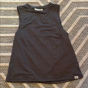 Classic Black Sleeveless Tank Top for Kids